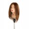 LI109HD Hairdresser's head human hair 35 cm