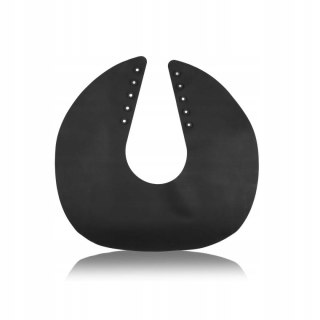 E303 Silicone Neck Cover for Hairdressing Salon, black