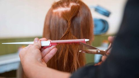 COMB CLIPs clip comb in pink - ideal for hairdressers