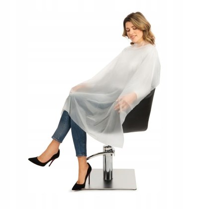 G001AXL LABOR Extra-large disposable cape 110 X 130 CM 20 WASHES WHITE