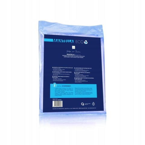 G001DB Disposable Recycled 30 Piece Blue Hair Colouring Cloak