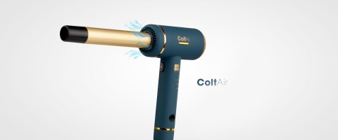 Ergonomic curling iron WITH COOL AIR TECHNOLOGY 25 MM Cooling air