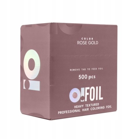 Aluminium foil O! TOOLS for hairdressing treatments, corrugated,