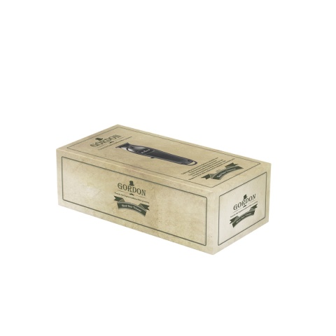 B532 GORDON professional hair trimmer in black aluminium