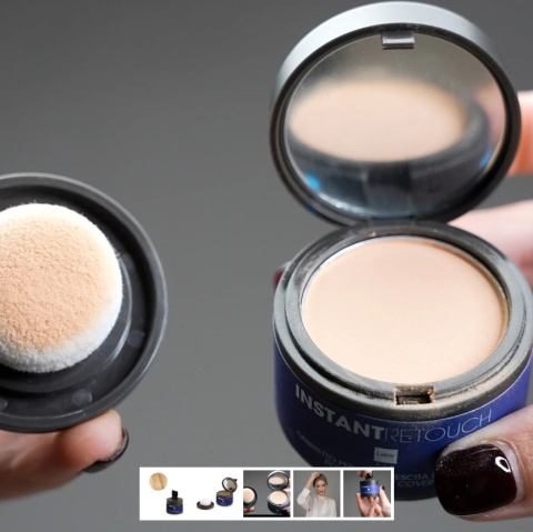 H642 INSTANT RETOUCH HAIR COLOR chestnut brown powder to cover up roots