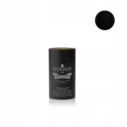 E661 N GORDON hair thickening fibres BLACK 22 GR