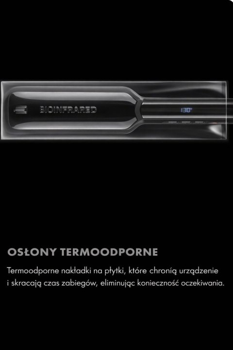 UG157 UPGRADE Profesjonalna prostownica do włosów Large Podwójny Bio-Infrared + jonizacja