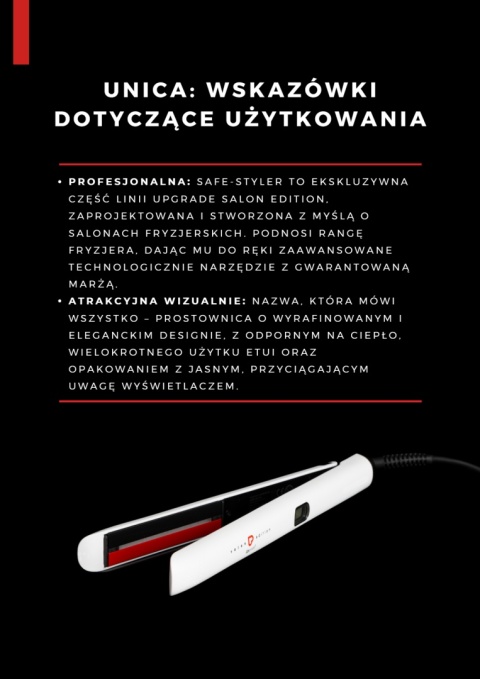 Ug122 Upgrade Bio Infrared Prostownica Do Włosów Doczepianych I Przedłużanych , Bezpieczna Stylizacja
