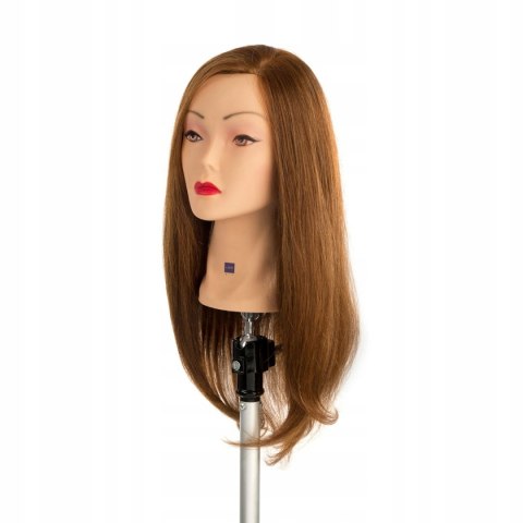 I102 LaborPro Training head for human Indian hair 50 cm brown I102 LaborPro Training head for human Indian hair 50 cm brown