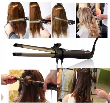 UG96 Upgrade Curling Iron Straightener 2 in 1