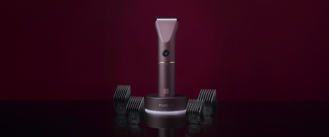 B529 LABOR PLUM Professional Hair Clipper