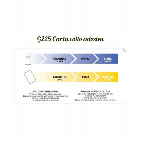 G225 GORDON Papier samoprzylepny na szyję 1 ROLECZKA
