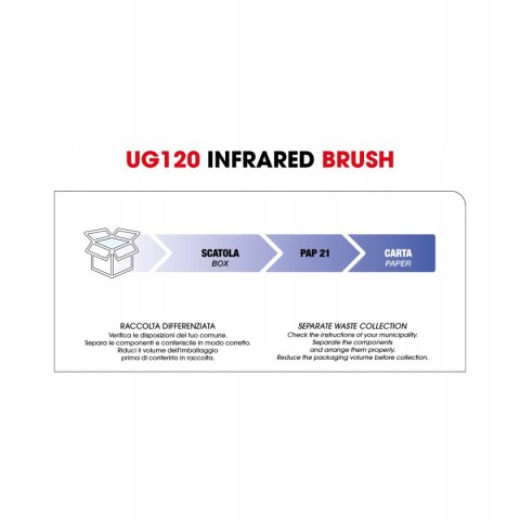 UG120 UPGRADE THERMAL BRUSH BIO-INFRARED BRUSH